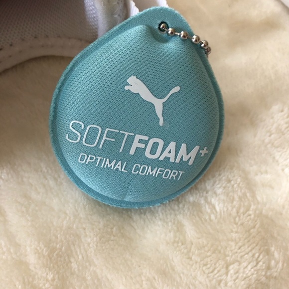 Puma running shoes pacer next excel pink inner sz 8 1/2 soft memory foam - Picture 2 of 7